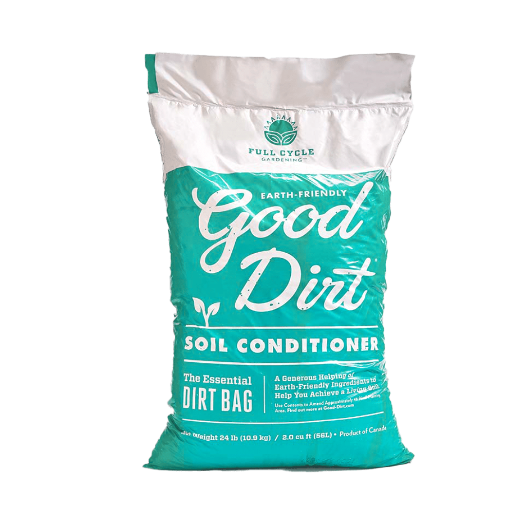 Good Dirt Soil Conditioner the Essential Dirt Bag. A generous helping of earth-friendly ingredients to help you achieve living soil.